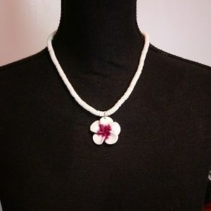 Flower statement necklace by Decree